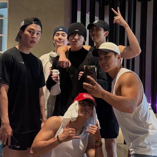 260322 Bodybuilder Ma Sunho on Instagram with RM, SUGA, Jimin, V & Jungkook