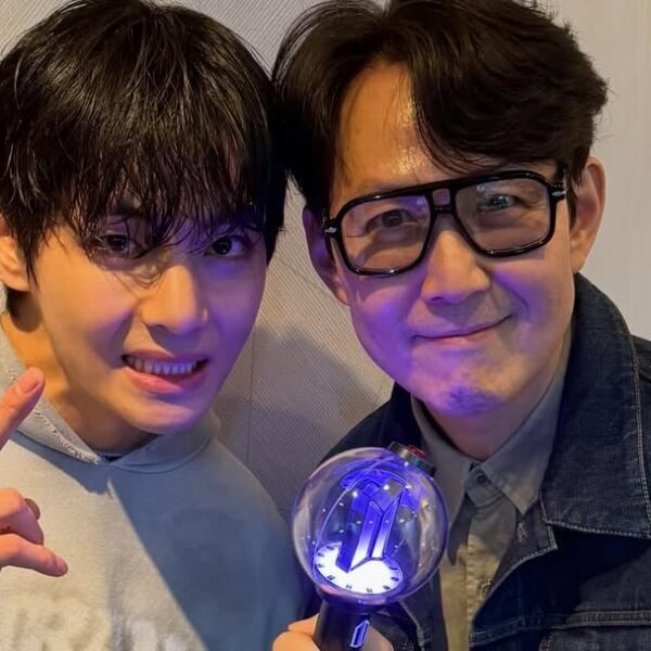 260413 Actor Lee Jung Jae on Instagram with V, j-hope, Jungkook & RM