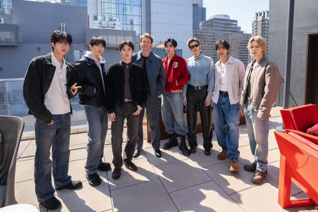 Bru on the Radio IG Post ft. BTS - 080426