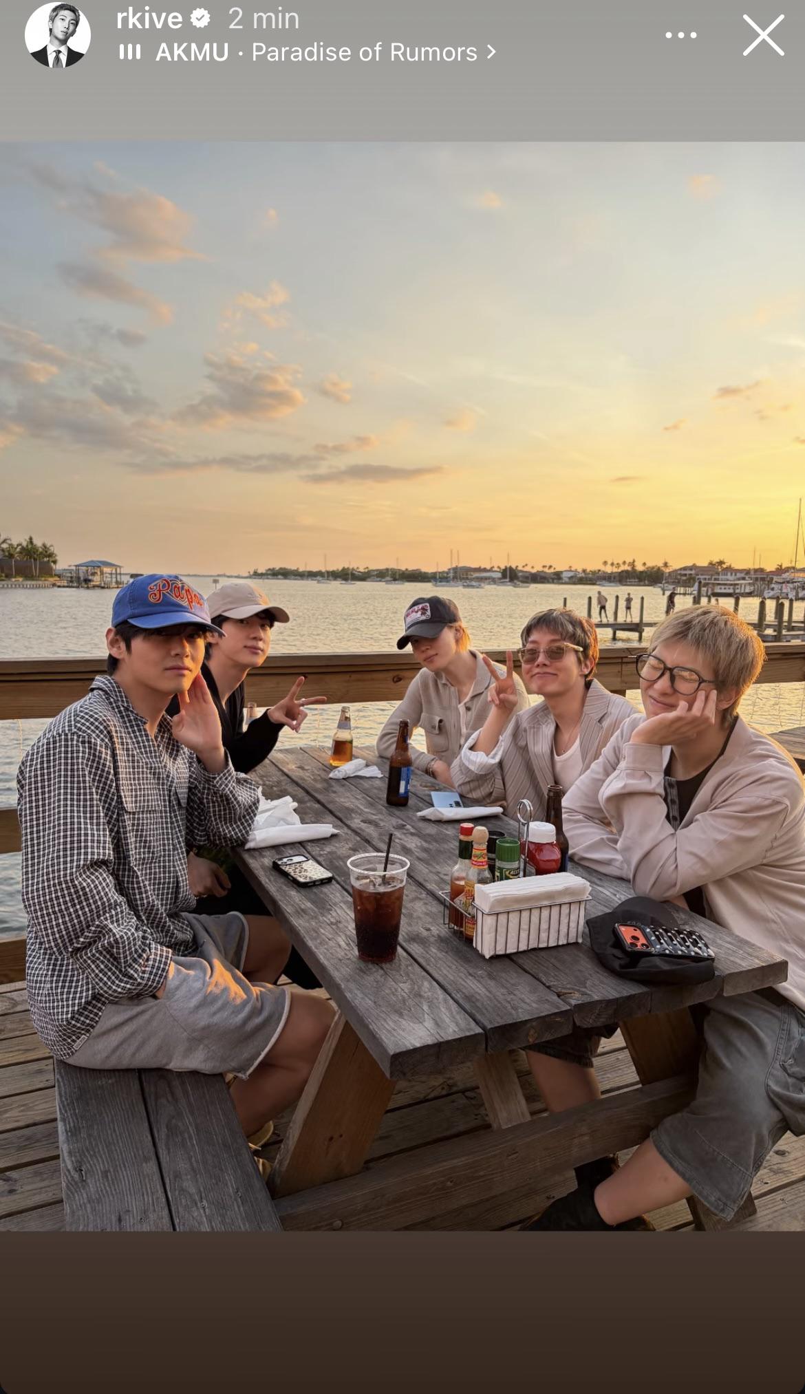 Namjoon IG Story 240426