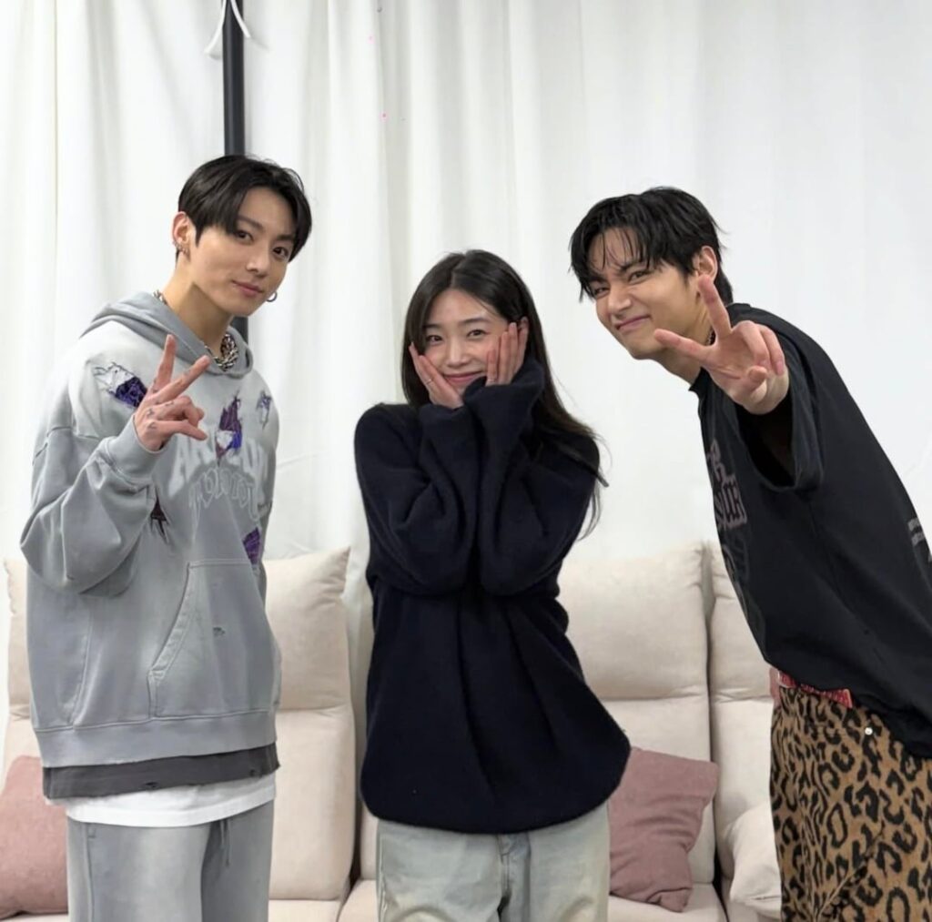 Jeong Noel (Executive Producer, 2.0 MV) IG Post ft. Taehyung and Jungkook 110426