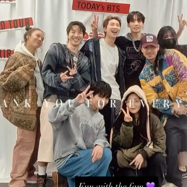 Rapper Yoonmirae on Instagram ft Hobi, RM, JK and Taehyung - 130426