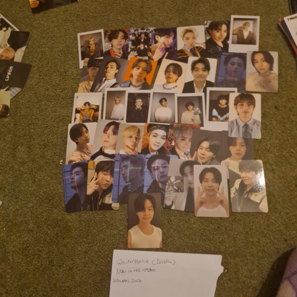 WTS BTS PHOTOCARD SET UK/WW