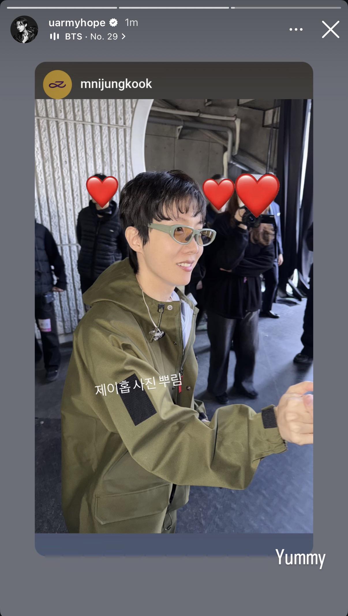 Hobi IG Story 120426