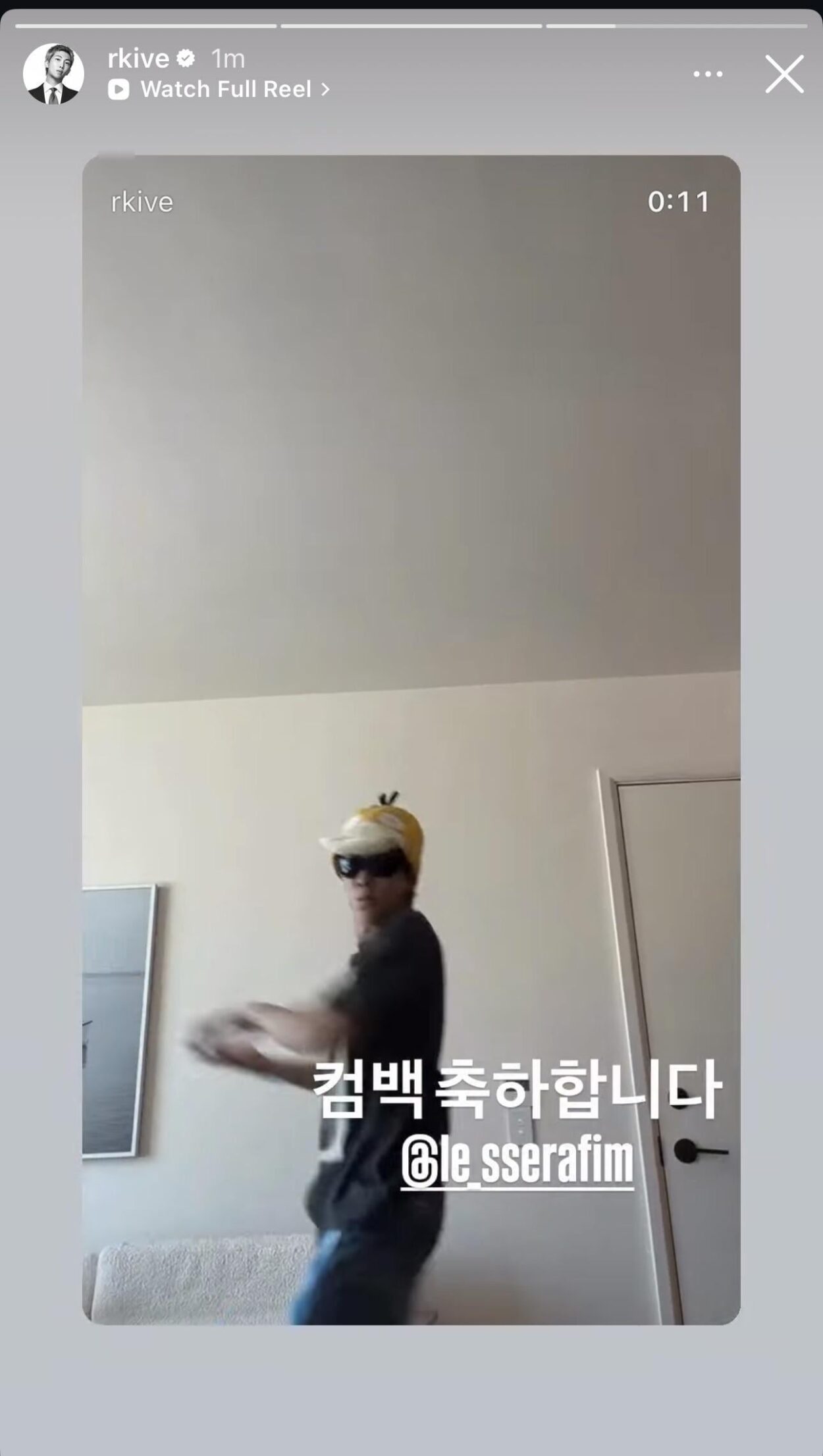 Namjoon IG Story 270426