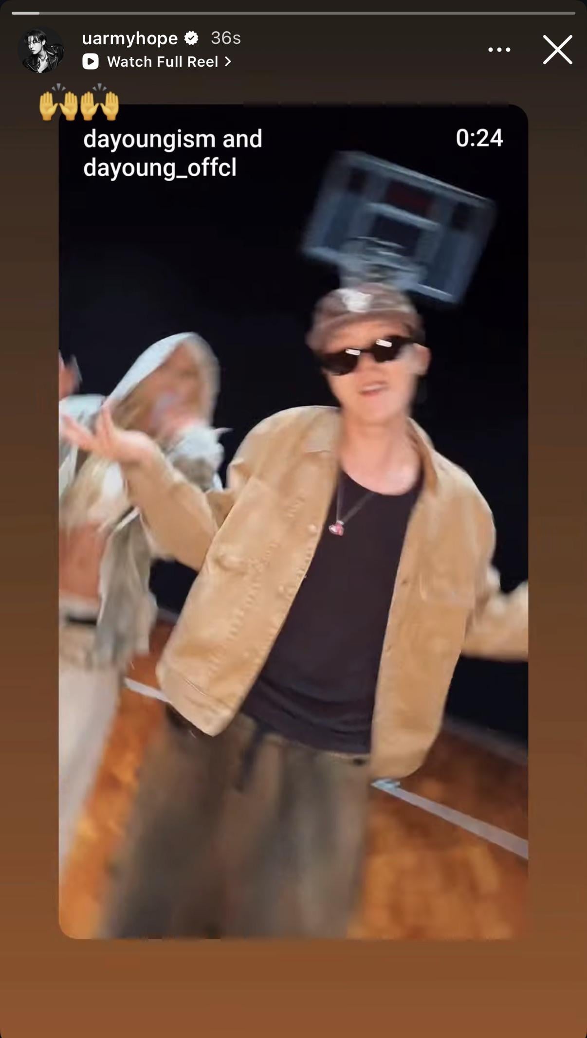 Hobi IG Story 160426