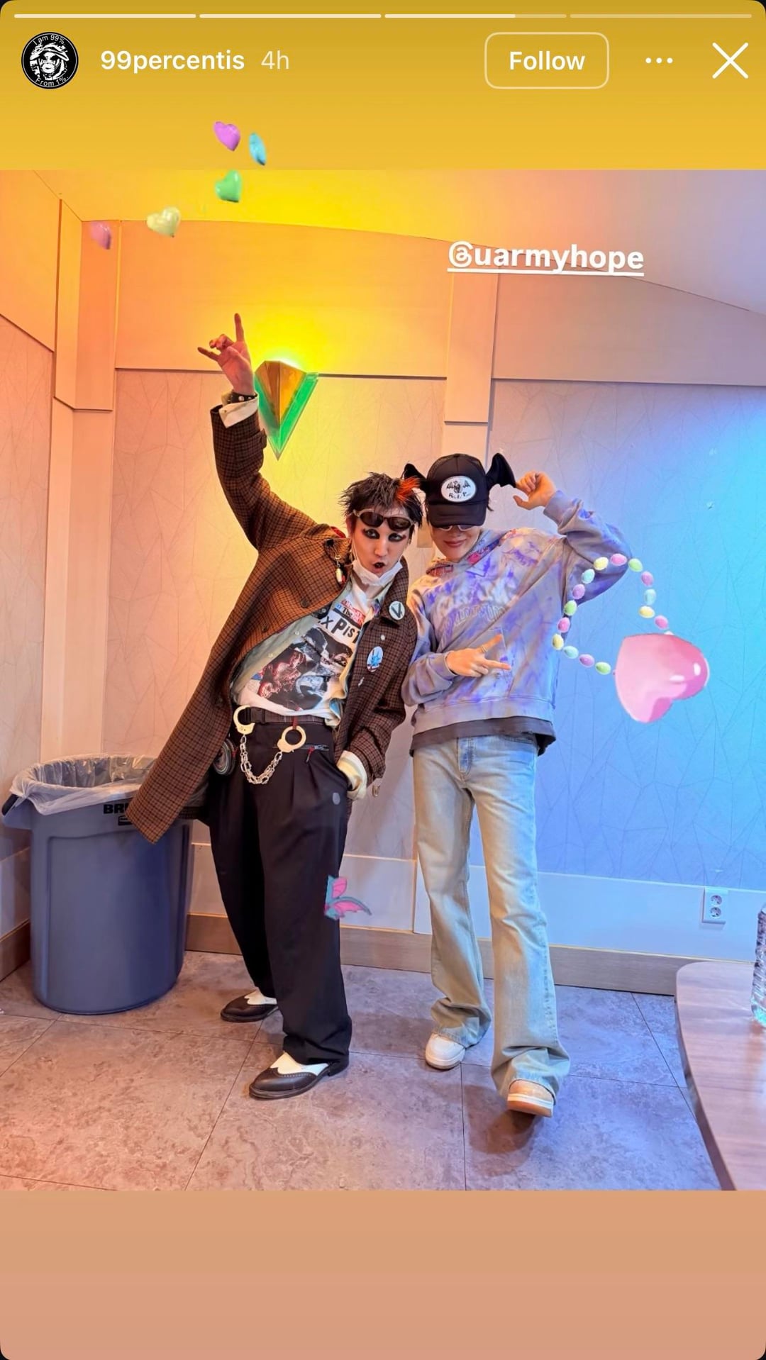 260412 Designer Bajowoo on Instagram ft. j-hope