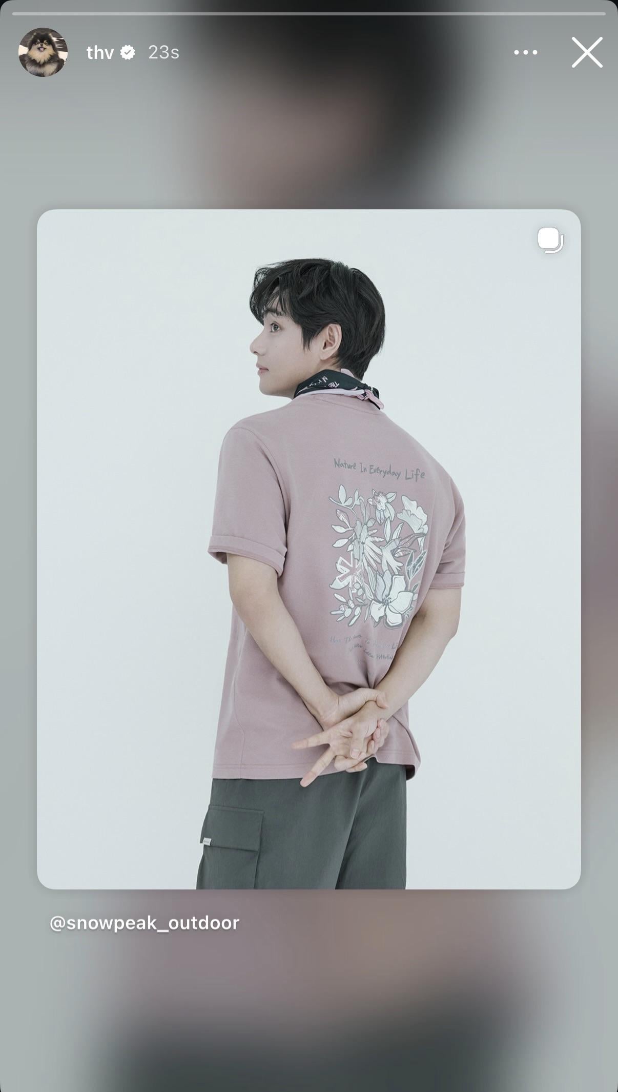 Taehyung IG Story 010526