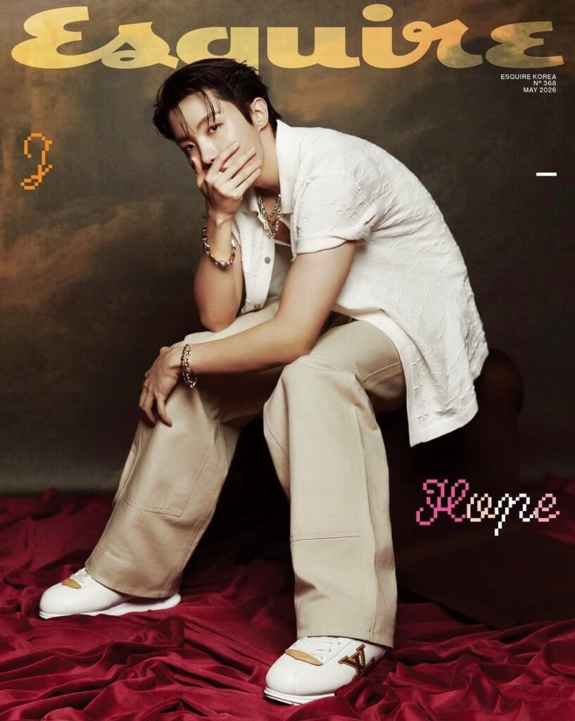 [Esquire Korea] Hobi x Louis Vuitton for May 2026 issue covers - 140426