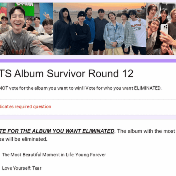 r/bangtan’s Album Survivor - OT7 Albums - Round 12
