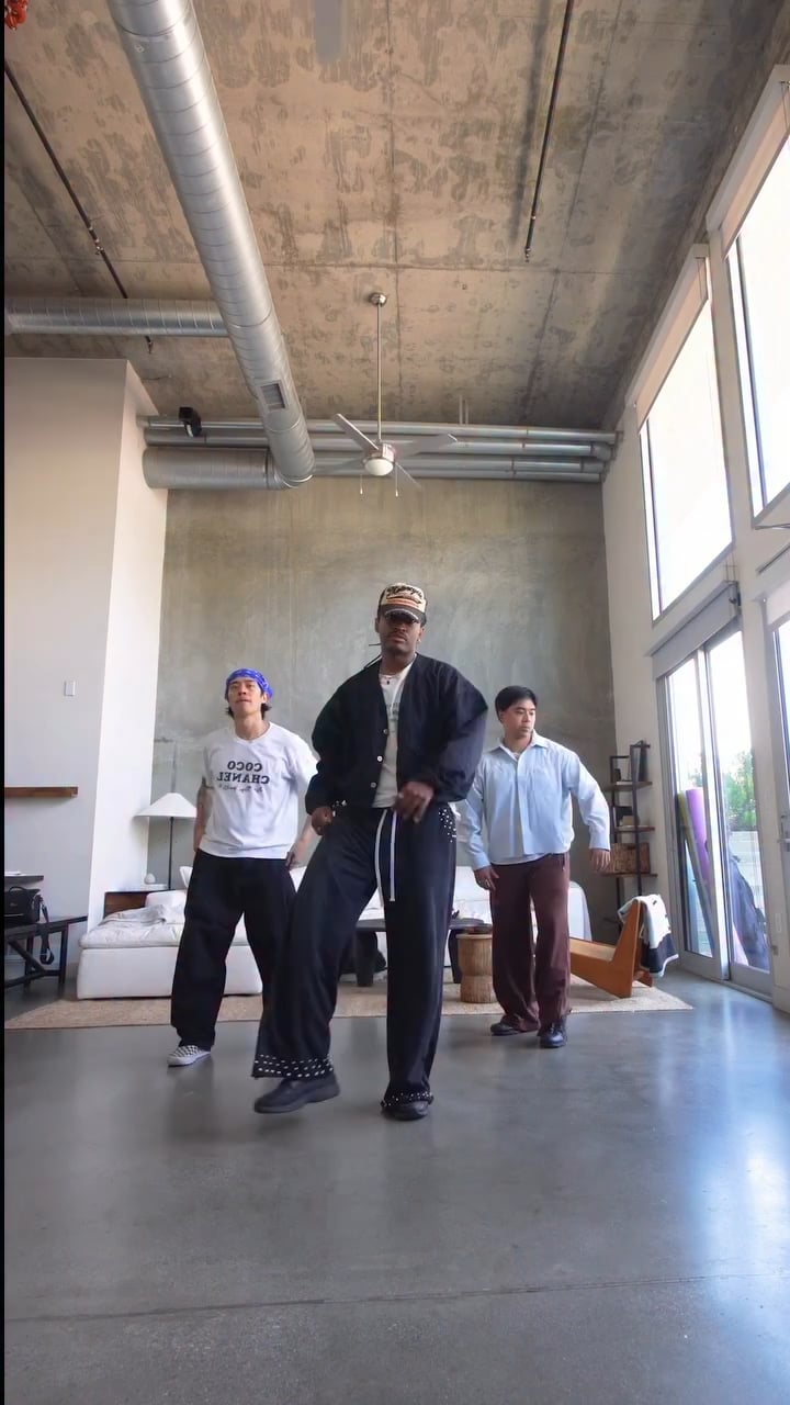 260407 Choreographer Nick Joseph on Instagram with Brian Puspos and Emanuel Ragaza: '2.0' Choreographer version