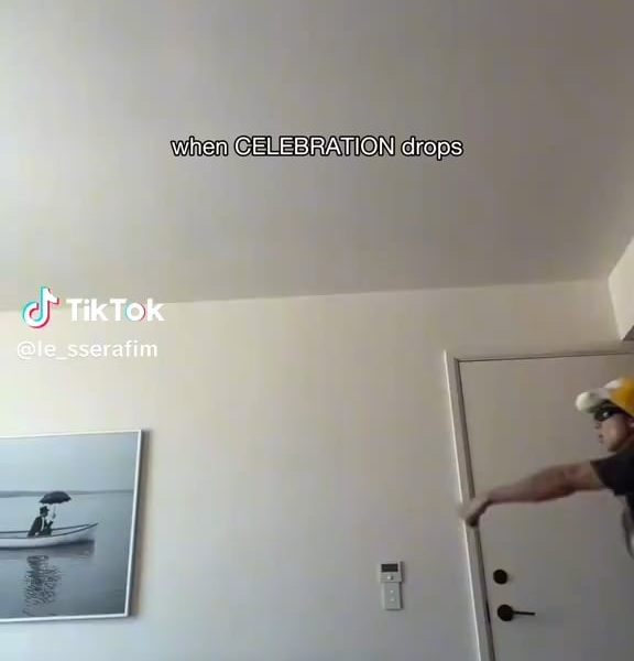 LE SSERAFIM TikTok (in response to Namjoon's video to 'CELEBRATION') - 290426