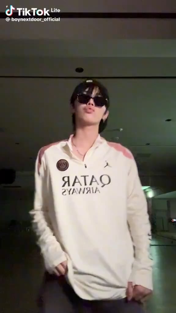 260408 BOYNEXTDOOR Taesan on TikTok - 'Hooligan' Dance Challenge