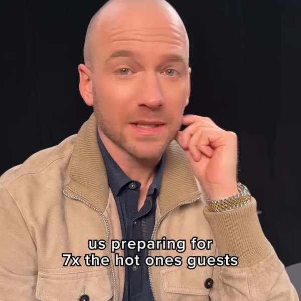 [Hot Ones IG Post] the most number of guests at one hot ones table in history - 080426