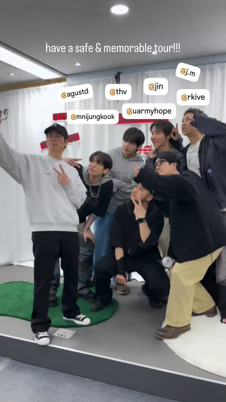 Tablo IG Story ft. BTS 130426