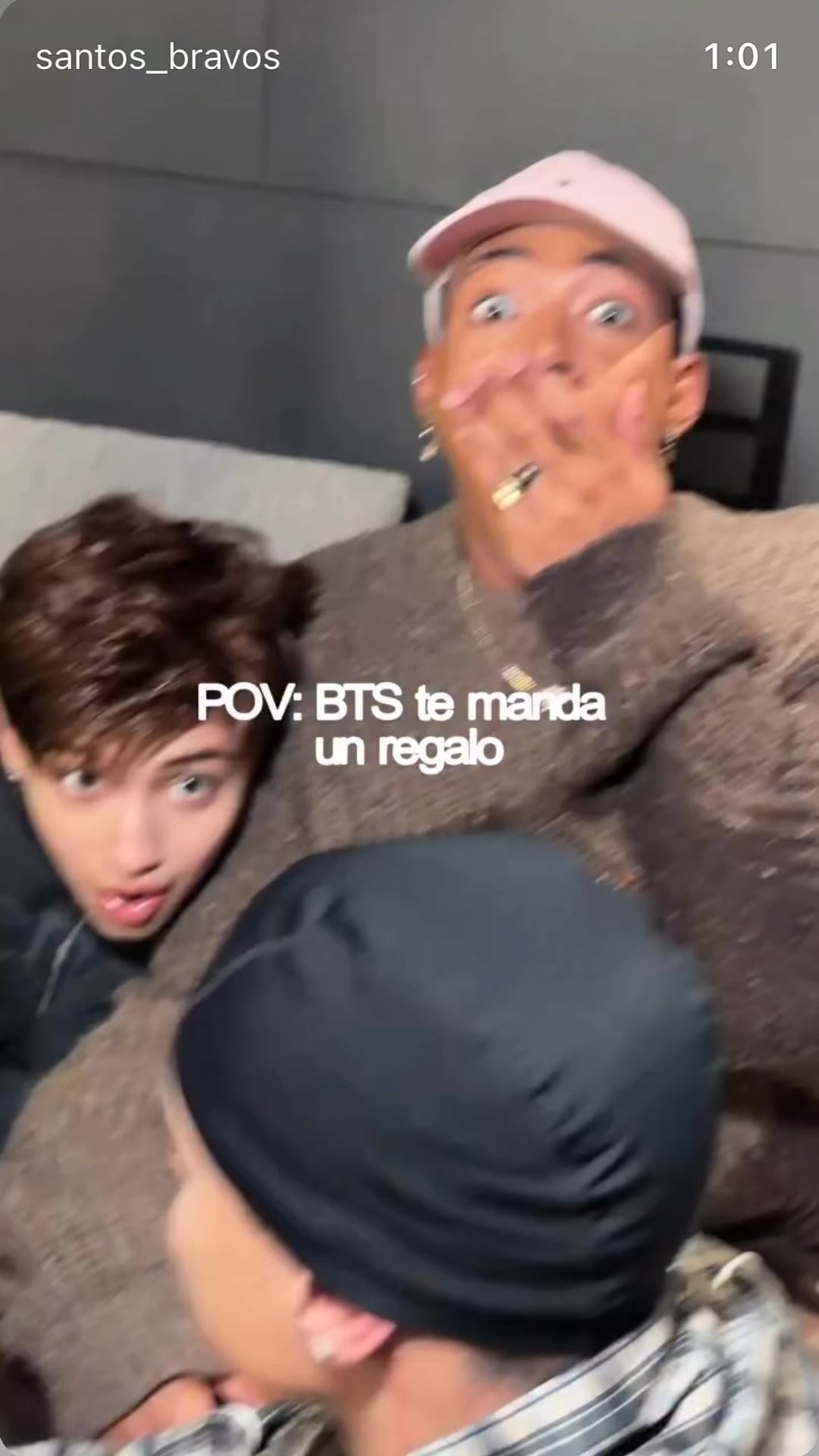 260407 SANTOS BRAVOS on Instagram: gracias BTS 🥹❤️‍🔥