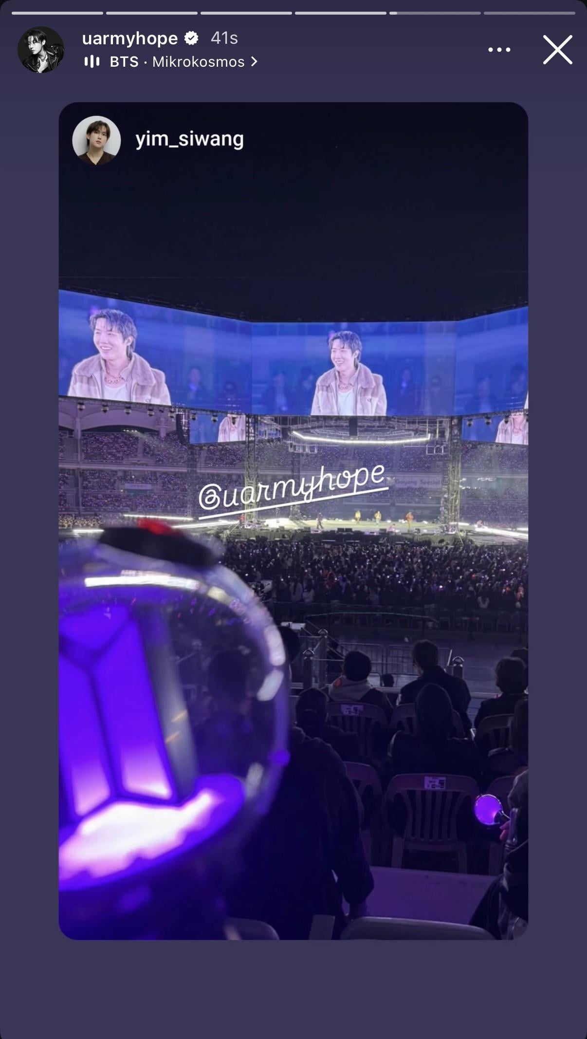 Hobi IG Story 130426