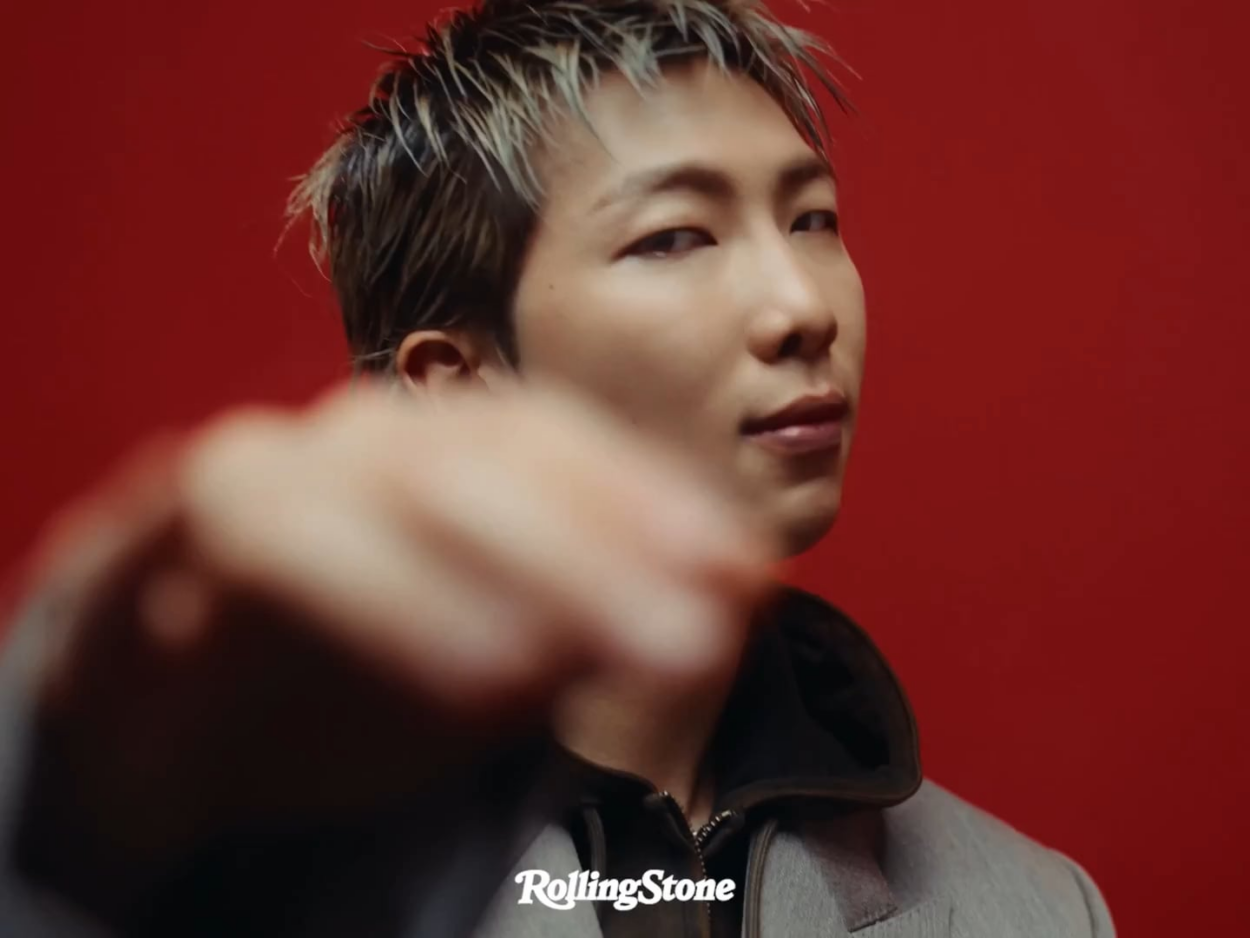 Rolling Stone Twitter feat. Namjoon - 140426