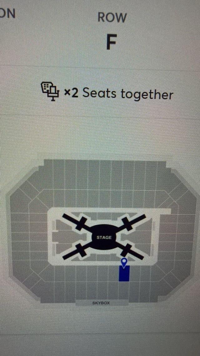 Seat view comparison!
