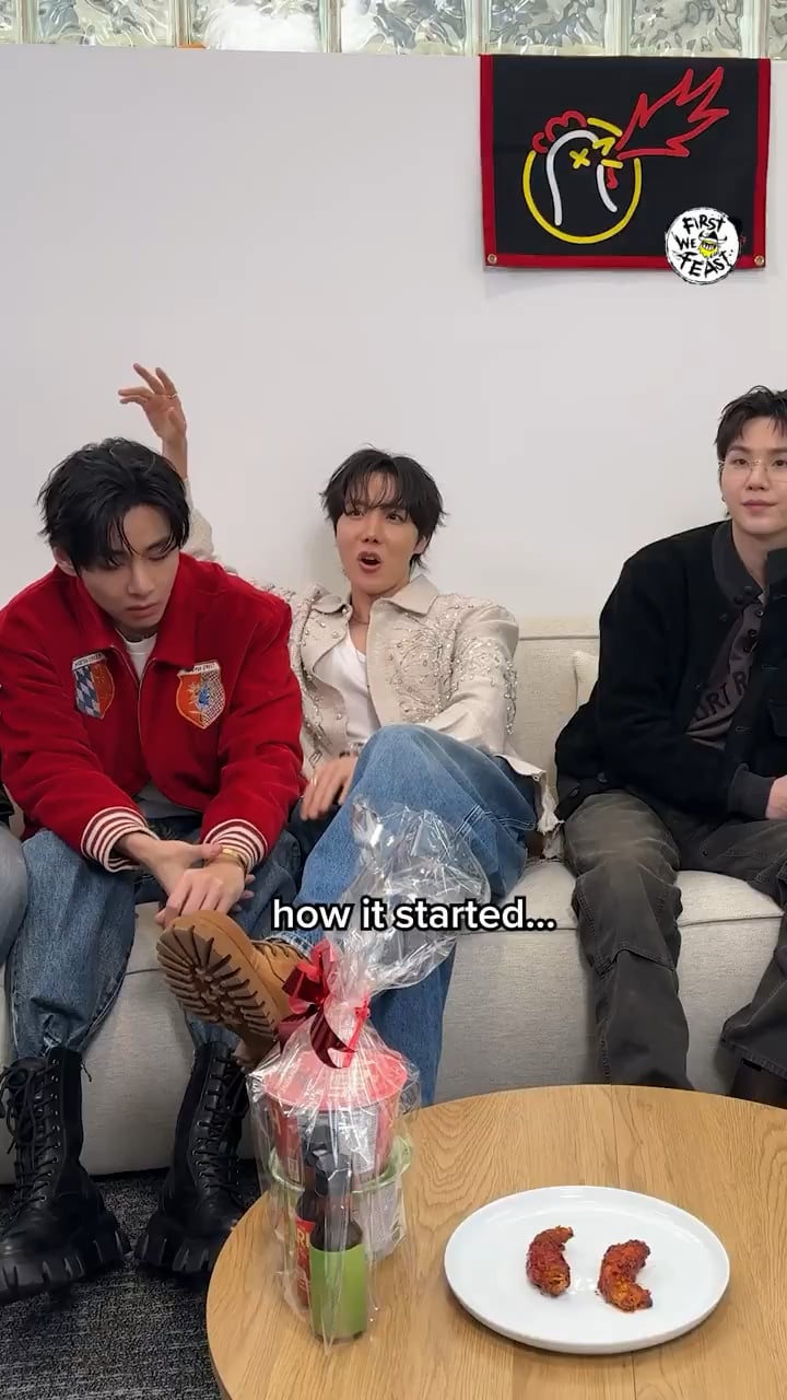 First We Feast Twitter Post ft. BTS 100426