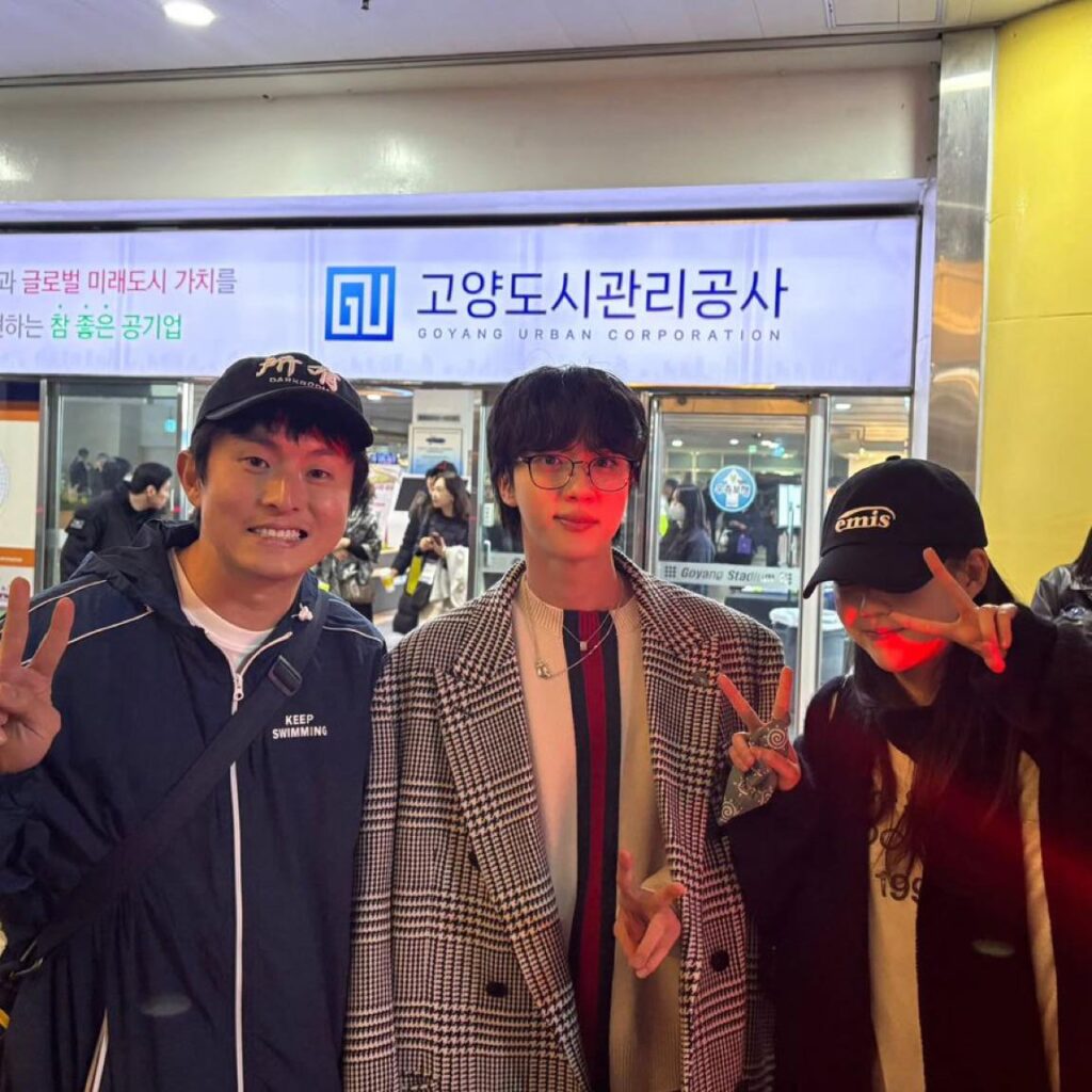 Kian84 IG Post with Jin & Ji Ye-eun - 110426