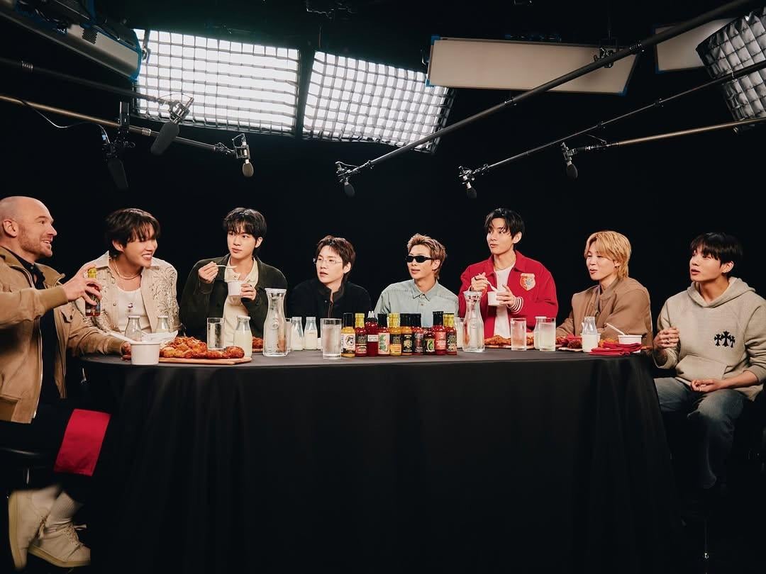 Hot Ones IG Post ft. BTS - 100426