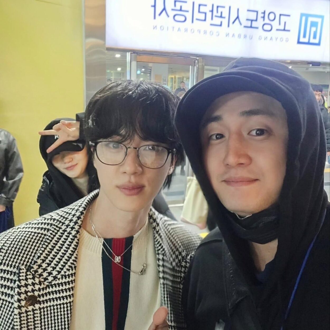 260411 Jin’s brother on Instagram with Jin