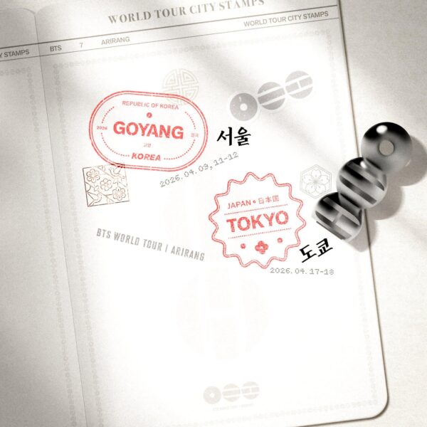260417 HYBE MERCH on Twitter: BTS WORLD TOUR ‘ARIRANG' STAMP YOUR JOURNEY — TOKYO