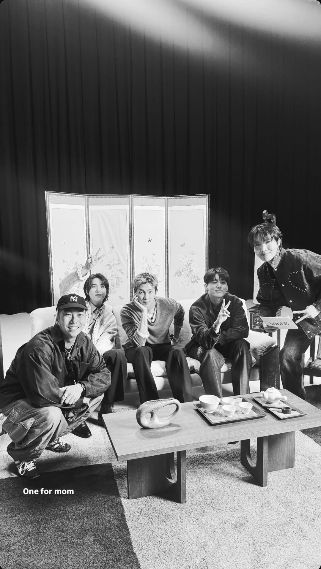 Yohan Yoon (Director, Vogue) IG Story ft. BTS - 070426