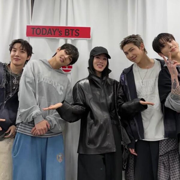 260413 Actress/singer Uhm Jung Hwa on Instagram with j-hope, V, RM, and Jung Kook