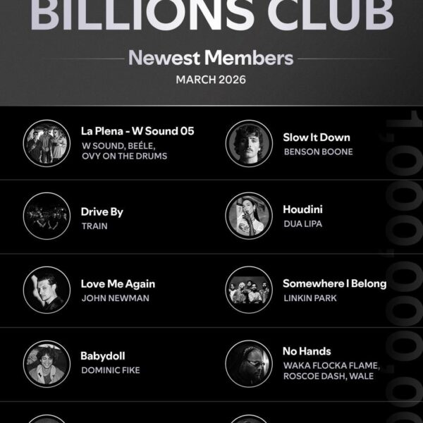 260405 Spotify on Instagram (featuring BTS): Billions on billions. Meet the latest members of the Club 💿