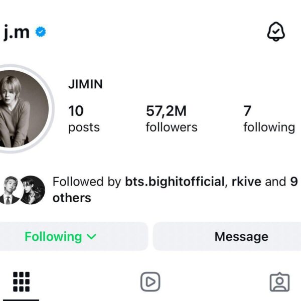 Jimin has updated his Instagram profile picture - 090426