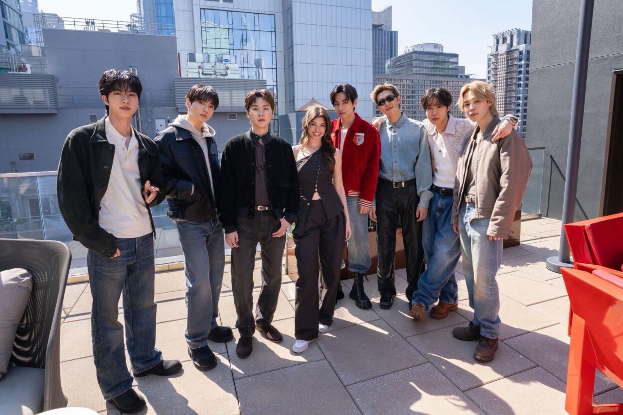 Brooke Morrison Twitter with BTS - 020426