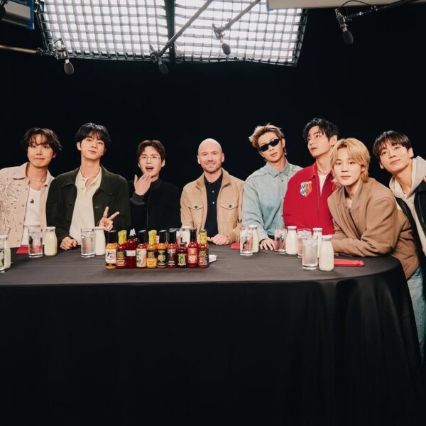 Sean Evans IG Post ft. BTS 100426