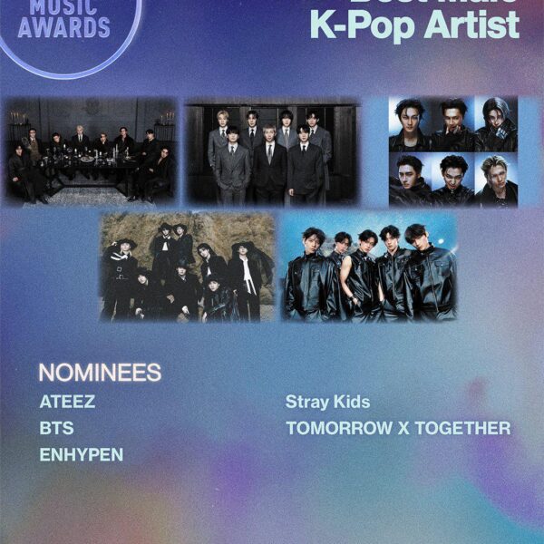 BTS has been nominated for Best Male Kpop group at the American Music Awards - 140426