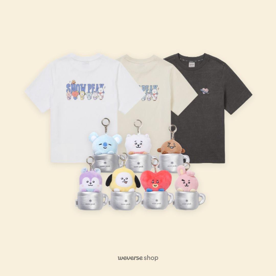 260421 Weverse Shop on Twitter: Snowpeak l BT21 Collaboration Merch Available for Purchase