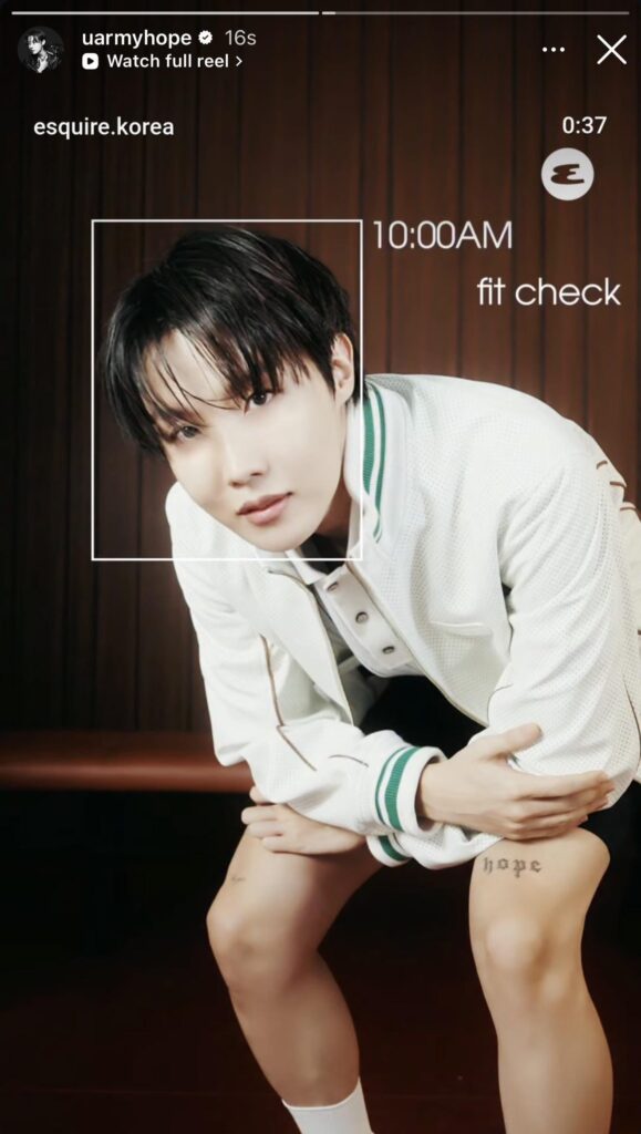 260419 j-hope on Instagram