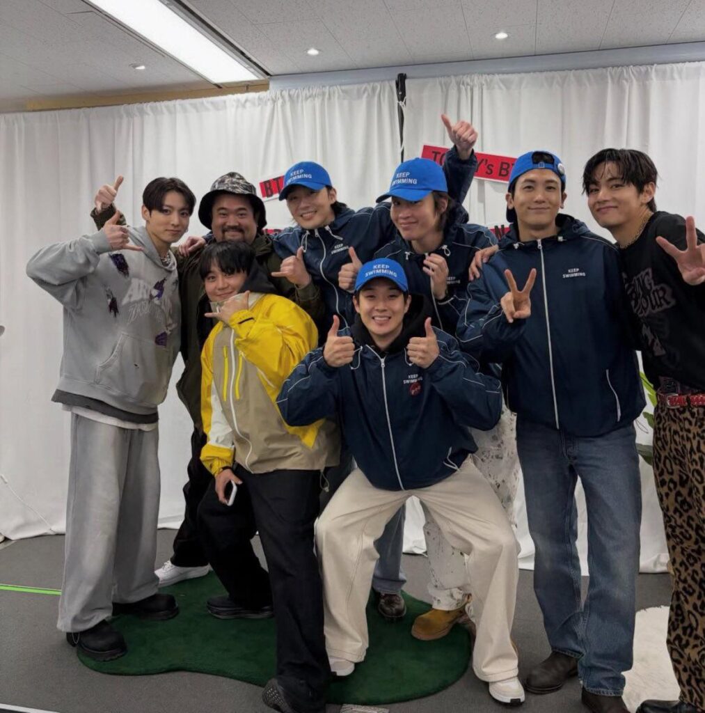 Nike Director of Marketing Tae Hoon Lee IG Post with Taehyung & Jungkook (and Wooga Squad!) - 270426