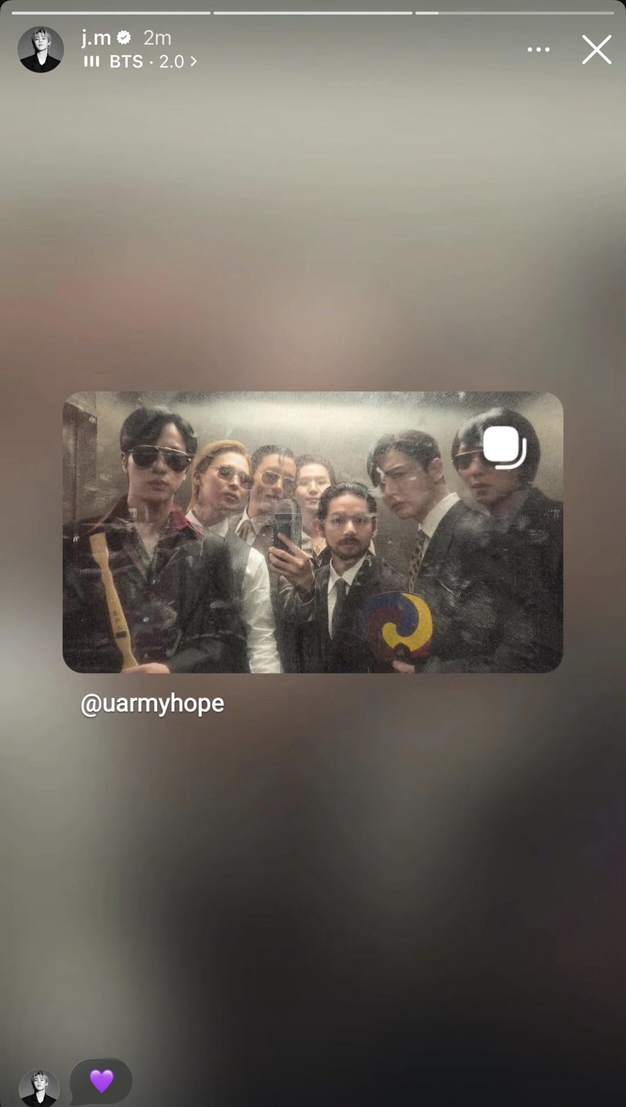 Jimin IG Story (3) - 020426