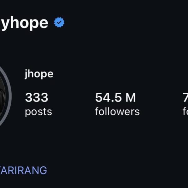 Hobi has updated his Instagram profile pic - 080426