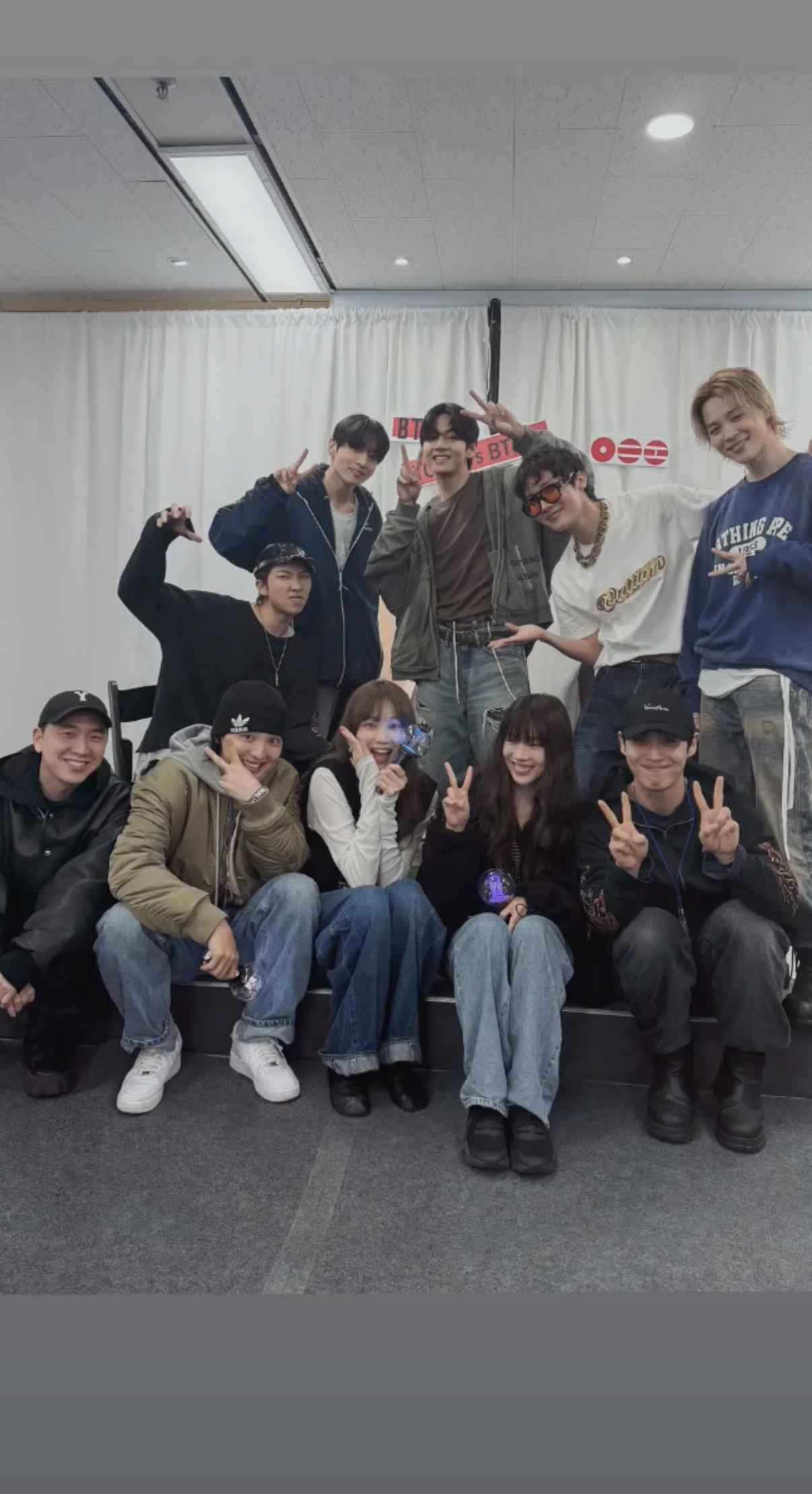 260409 Actor Kim Minjae on Instagram Story with BTS