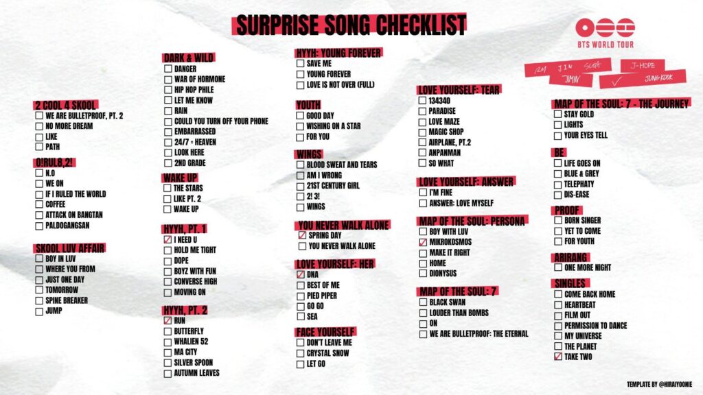 What are your 2 picks for Bangtan Noraebang? Delulu choices welcome.