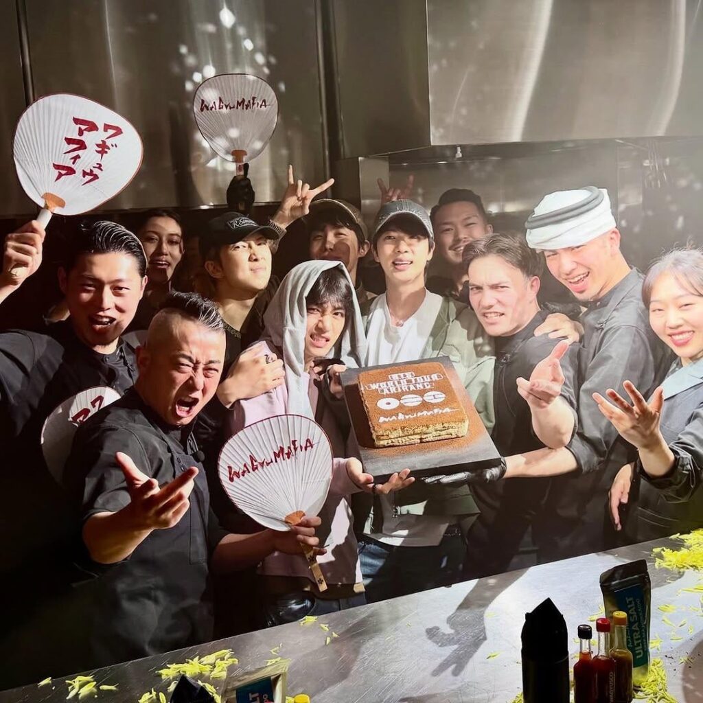Wagyu Mafia IG Post ft. Namjoon, Jin, Hobi, Taehyung- 170426