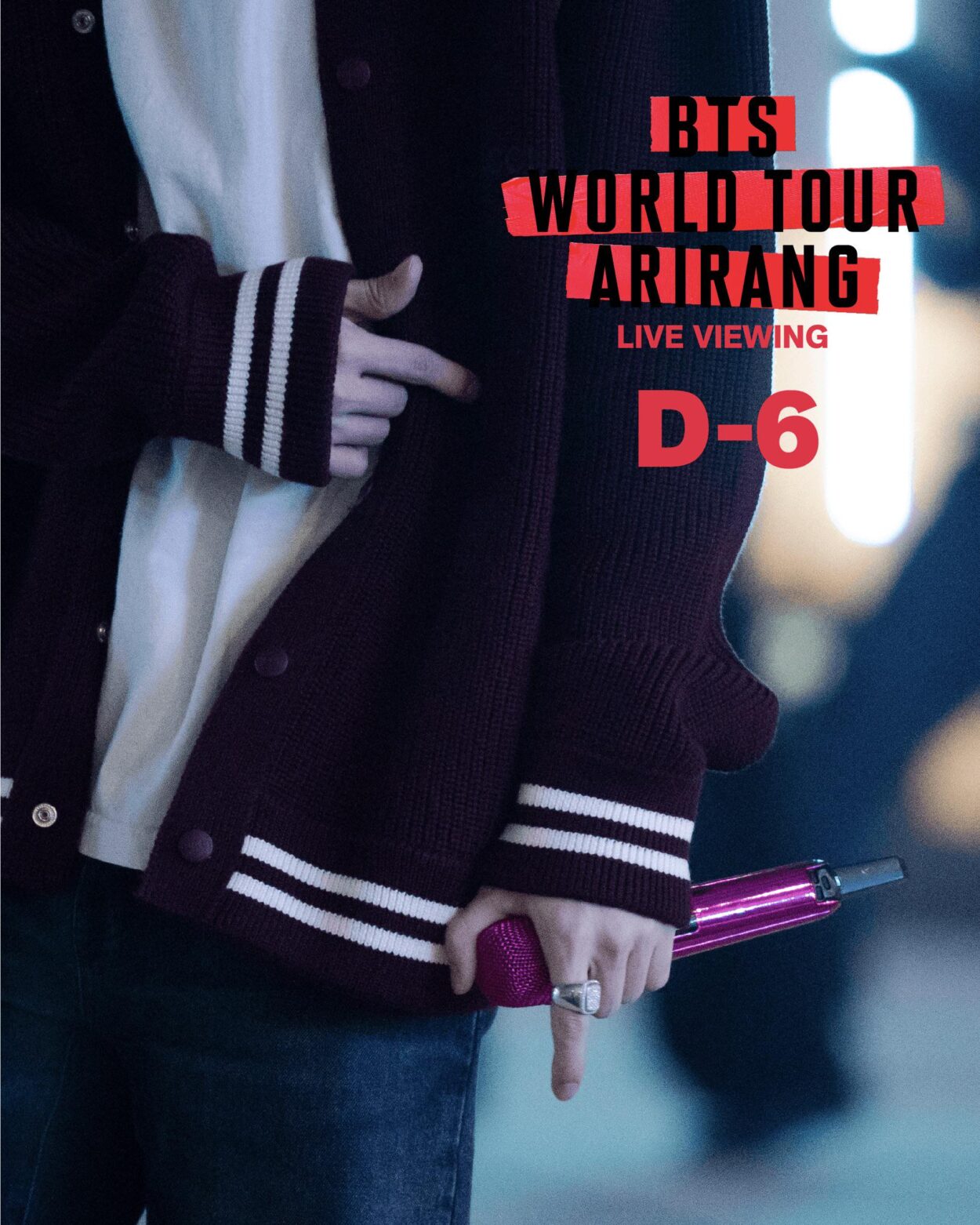 260405 HYBE MERCH on Twitter: BTS WORLD TOUR ‘ARIRANG’ LIVE VIEWING IN GOYANG D-6