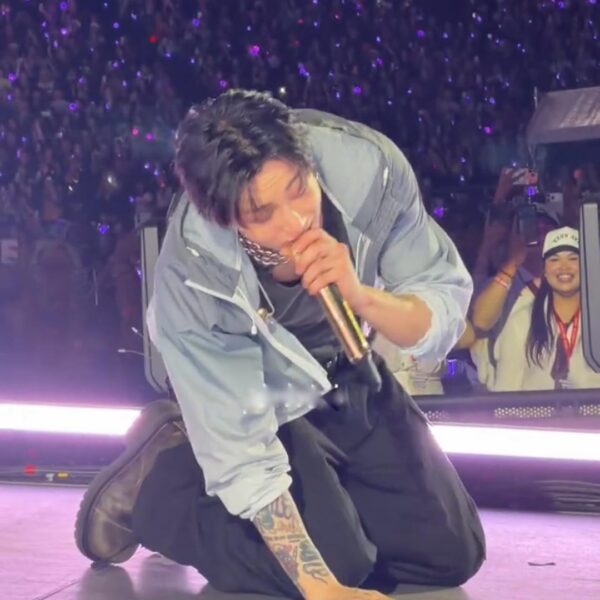 Jungkook on his knees — I passed out..