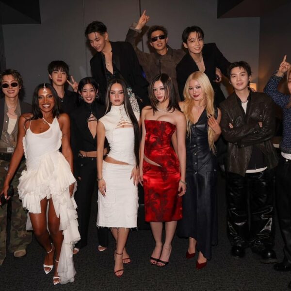 [Getty Images] BTS and KATSEYE at the 2026 American Music Awards - 260526