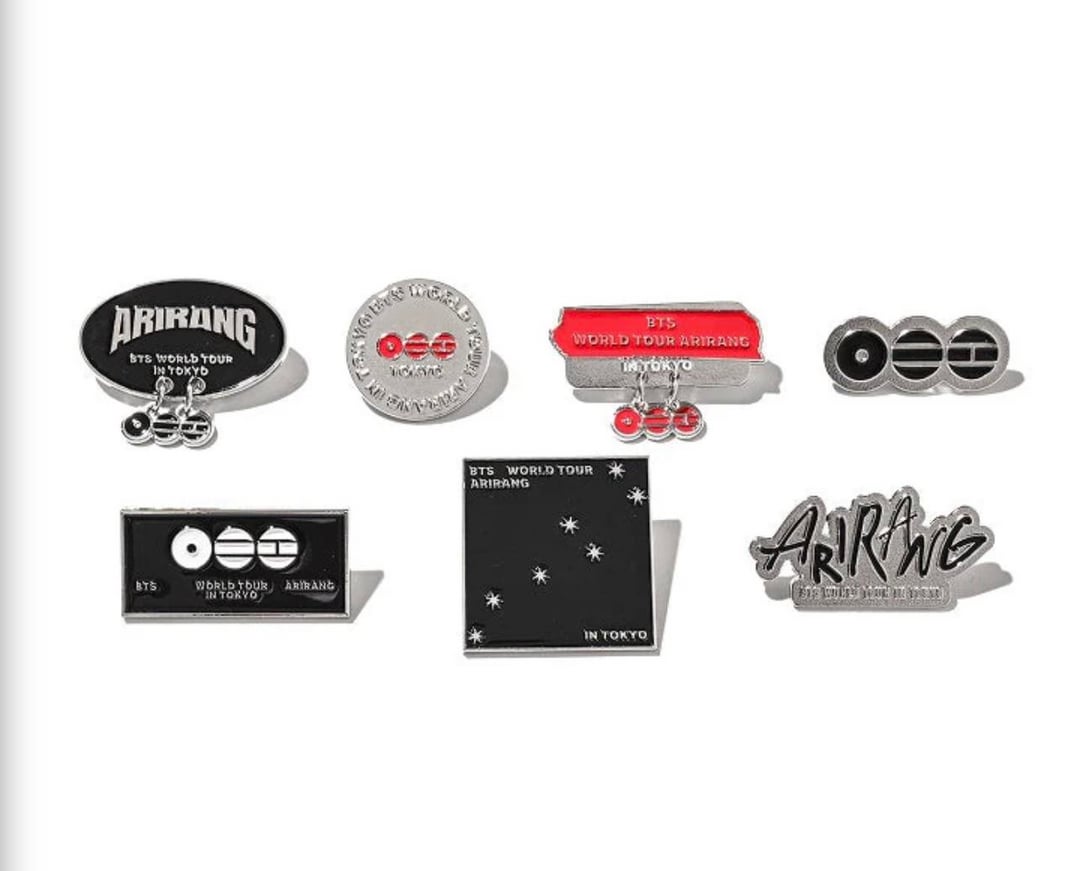Tokyo Merch - Pins and Patches