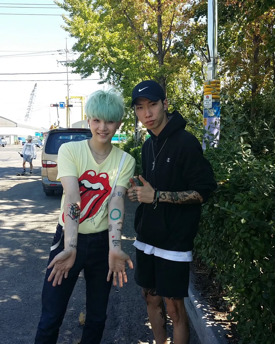 260519 Tattoo artist iMage on Instagram feat. BTS