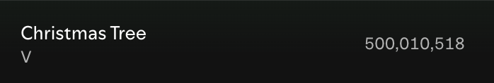 260519 Spotify Milestones: V's "Christmas Tree" has surpassed 500 million streams