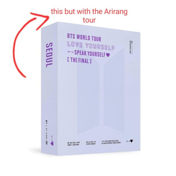 What do you all think about the length of the tour and HYBE's selling this type of merch?